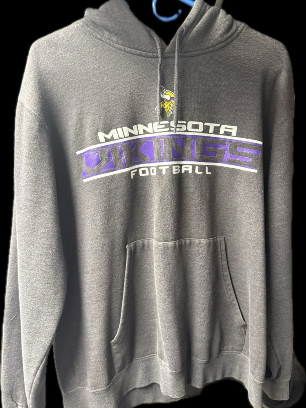 Minnesota Vikings gray hoodie